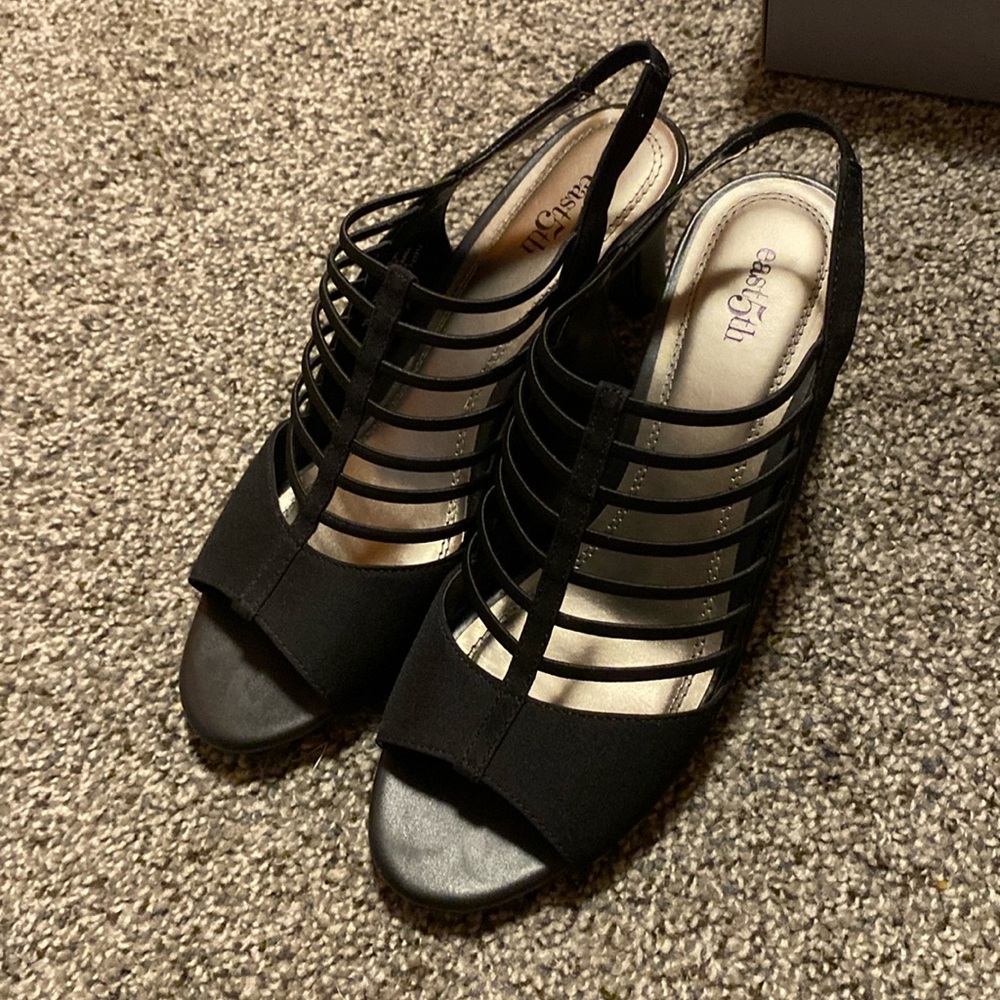 Black heels